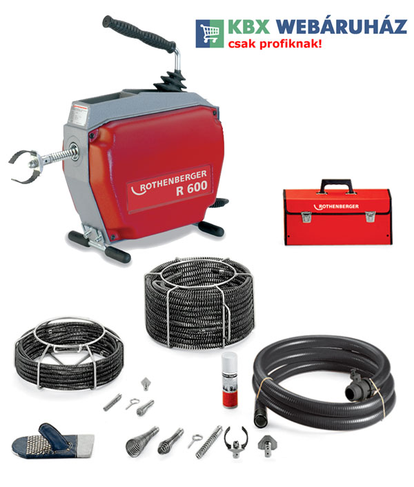 Rothenberger R 600 Set cs�- �s csatorna tiszt�t� k�sz�l�k